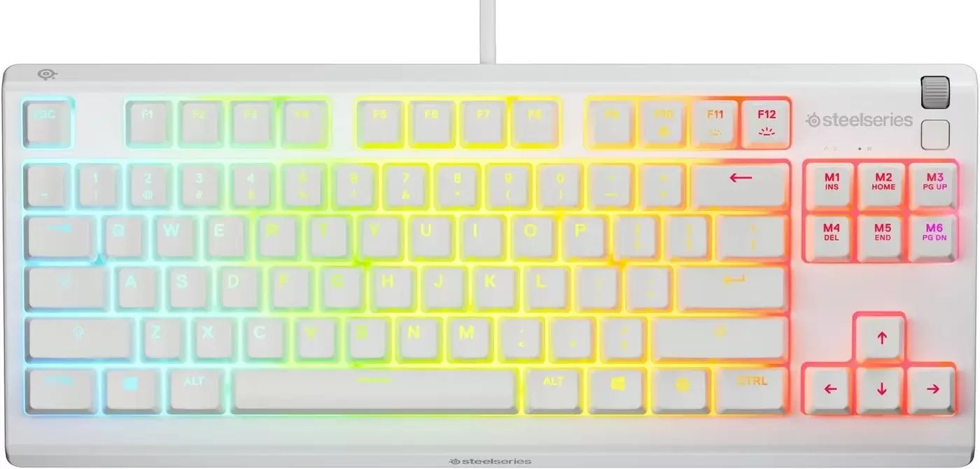 SteelSeries Apex 3 TKL (белый, нет кириллицы)