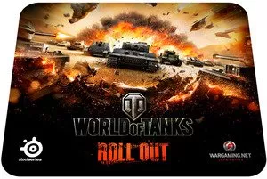 Коврик для мыши SteelSeries QcK World of Tanks Tiger Edition фото