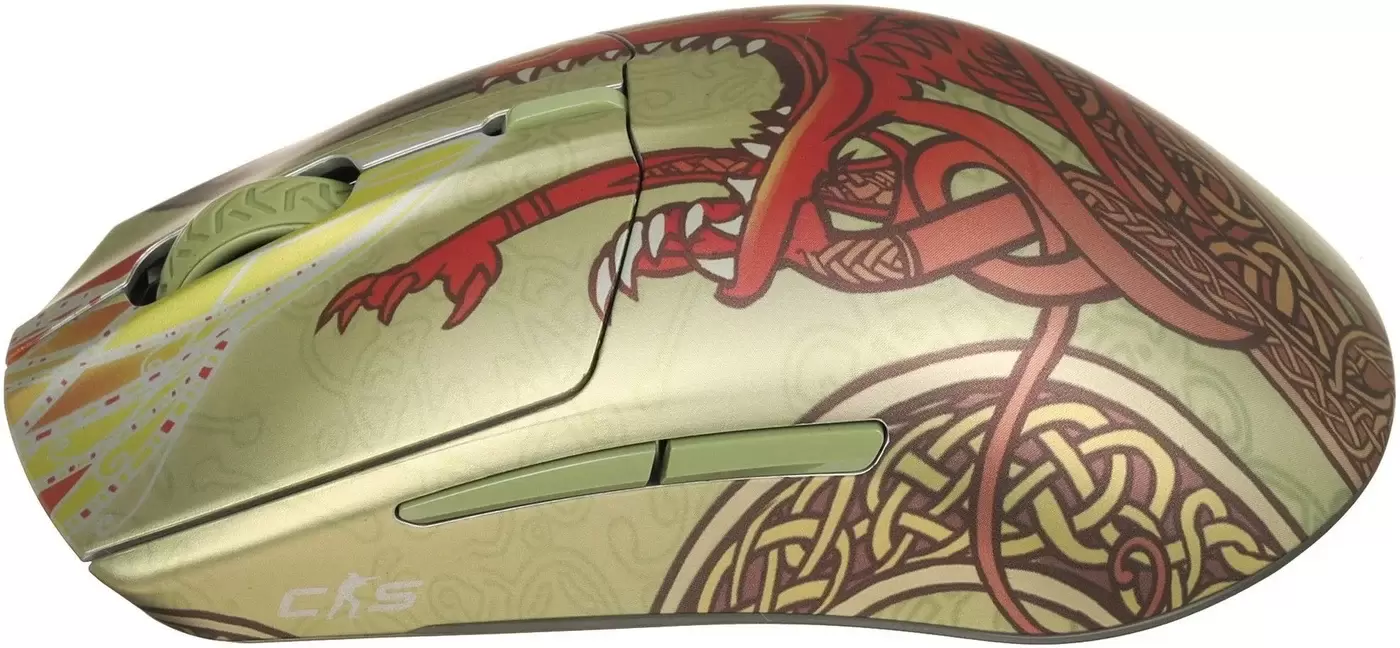 Игровая мышь SteelSeries Wireless Gaming CS2 Dragon Lore Edition фото 6