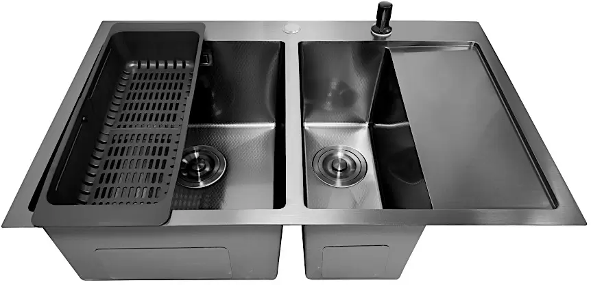 Кухонная мойка Stellar S7850NB-2L Decor фото