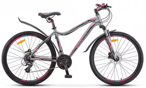 Велосипед Stels Miss 6100 D 26 V010 р.17 2020 (серый) фото