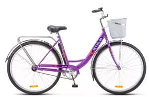 Велосипед Stels Navigator 345 28 Z010 (20, фиолетовый, 2021) фото