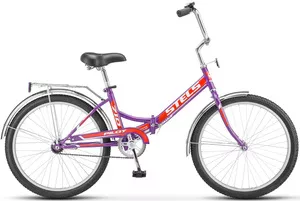 Велосипед Stels Pilot 710 24 Z010 2020 (красный/фиолетовый) фото