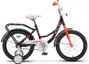 Детский велосипед Stels Flyte 16 Z011 (черный/красный, 2021) фото