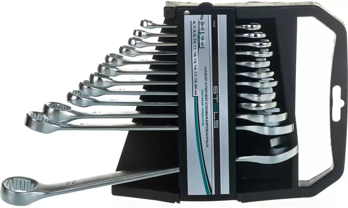 Набор ключей Stels 15429 (12 предметов) фото 2