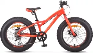 Детский велосипед Stels Aggressor MD 20 V010 2020 (неоновый красный) icon