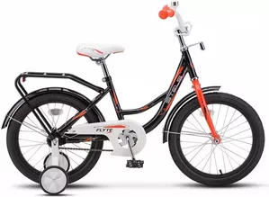 Детский велосипед Stels Flyte 16 Z011 2022 (черный/красный) фото