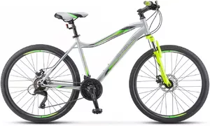 Велосипед Stels Miss 5000 MD 26 V020 р.18 2023 (серебристый/салатовый) icon