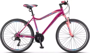 Велосипед Stels Miss 5000 V 26 V050 р.16 2021 (фиолетовый/розовый) фото