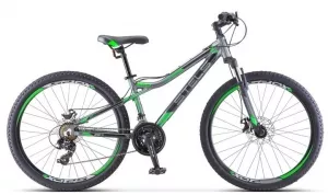 Велосипед Stels Navigator 610 MD 26 V040 р.14 2020 (серый/зеленый) фото