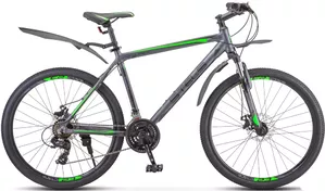 Велосипед Stels Navigator 620 MD 26 V010 р.14 2023 (серый/зеленый) фото