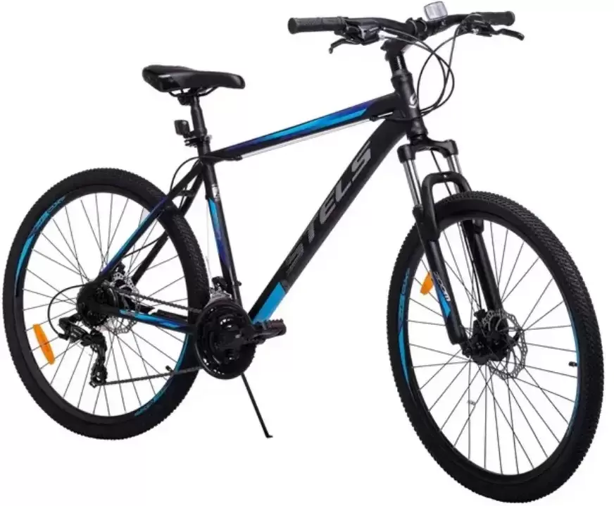 Stels Navigator 700 MD 27.5 V020 р.17 2024 (черный/голубой)