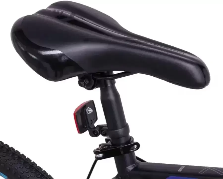 Велосипед Stels Navigator 700 MD 27.5 V020 р.19 2024 (черный/голубой) фото