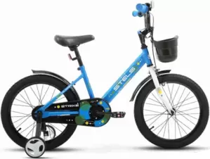 Детский велосипед Stels Strike VC 16 2024 (синий) фото