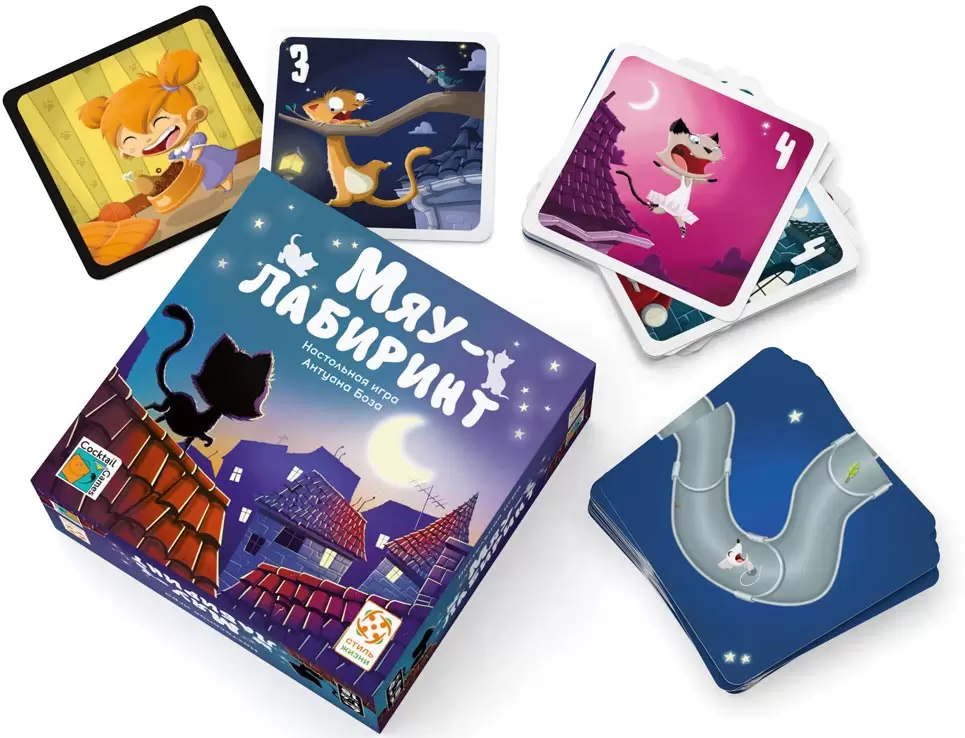 Настольная игра Стиль Жизни Мяу-лабиринт фото