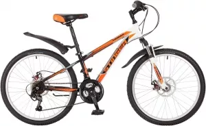 Велосипед Stinger Caiman D 24 (оранжевый, 2017) фото