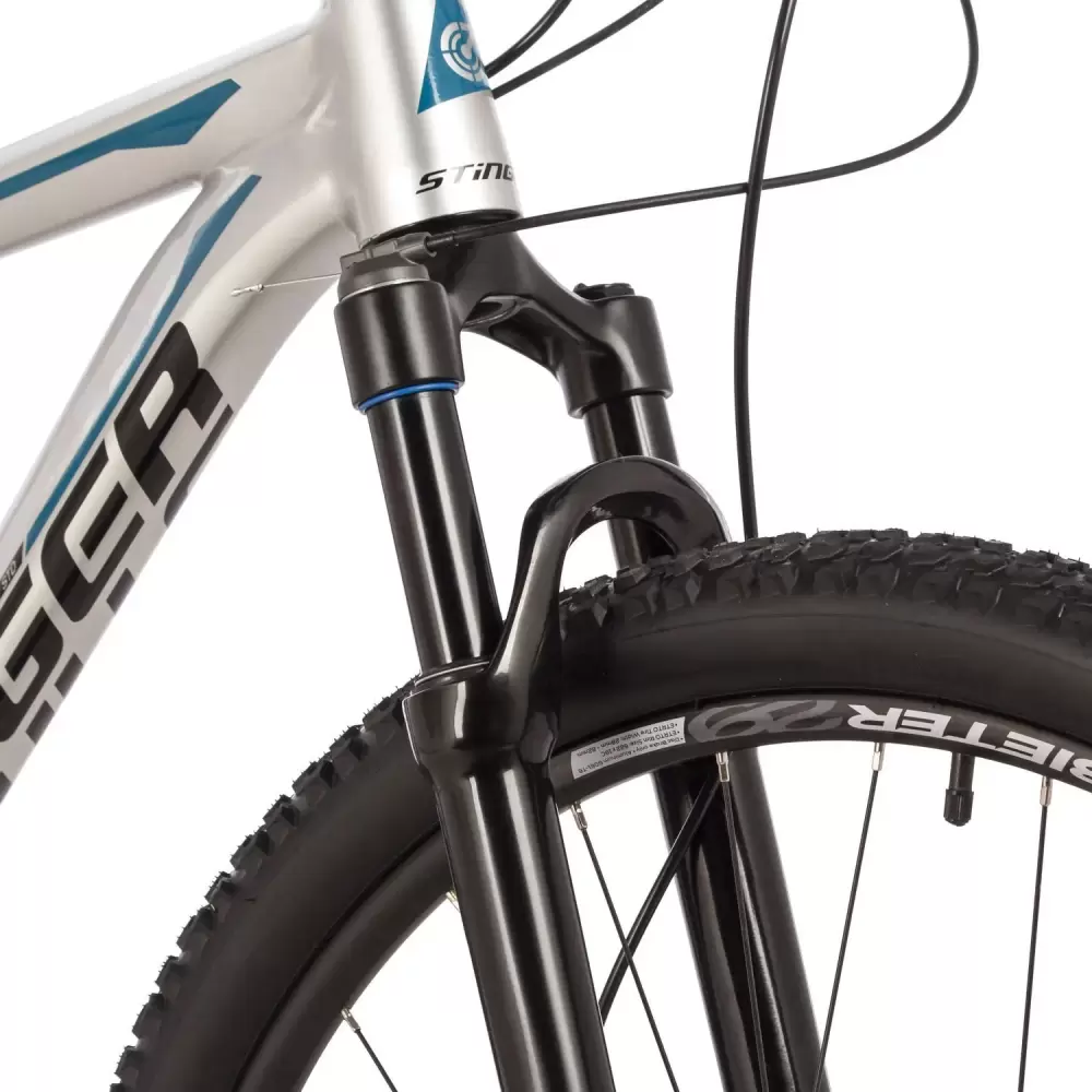 Велосипед Stinger Reload STD 27 р.18 2024 (серебристый) фото