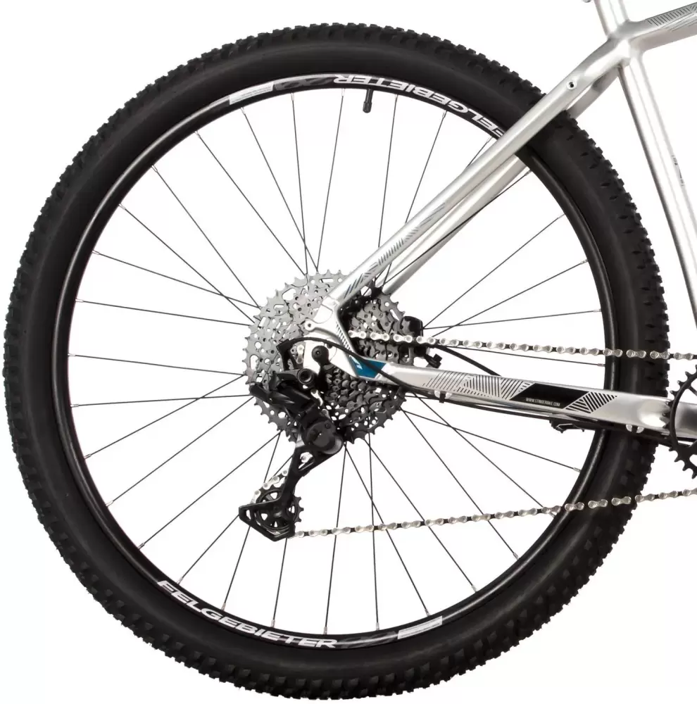 Велосипед Stinger Reload STD 27 р.18 2024 (серебристый) фото