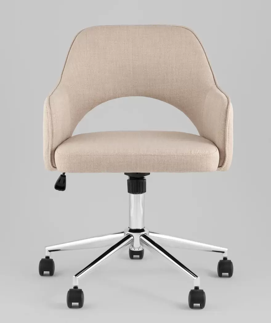 Офисное кресло Stool Group Кларк (рогожка, бежевый) фото