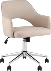 Офисное кресло Stool Group Кларк (рогожка, бежевый) фото