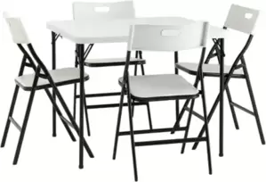 Комплект складной мебели Stool Group YX-ZFP86 (белый) фото
