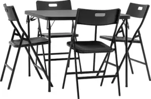 Комплект складной мебели Stool Group YX-ZFP86 (черный) фото