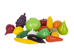 Набор игрушечных продуктов Стром Фрукты и овощи / У957 фото