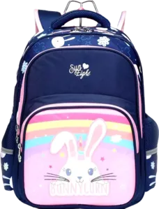 Школьный рюкзак Sun Eight SE-90008 (темно-синий/розовый) фото