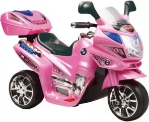 Детский электромотоцикл Sundays BJ051 (розовый) фото