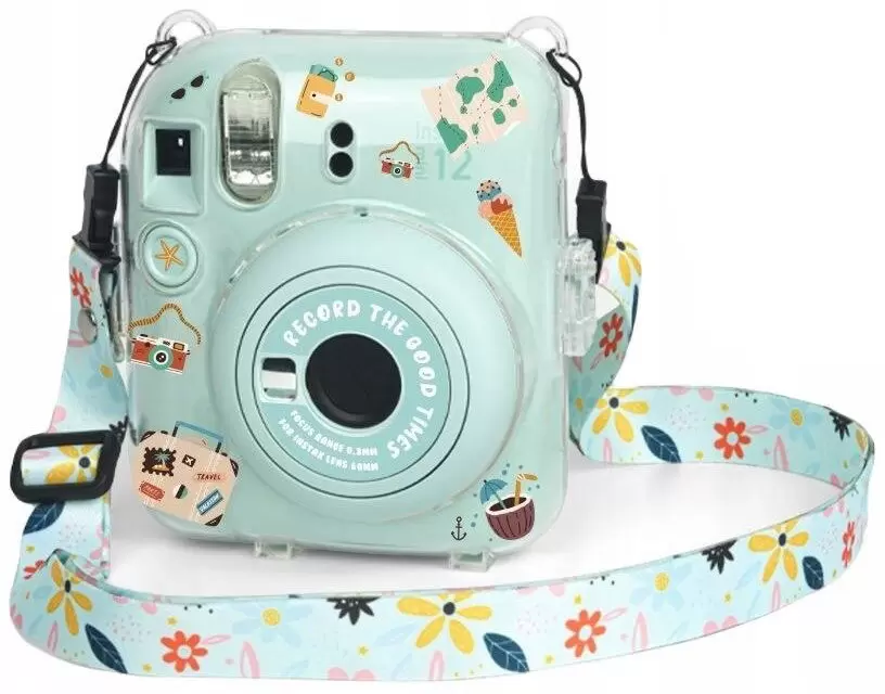 Sundays для Fujifilm Instax Mini 12 с ремешком (зеленый)