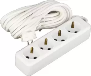 Удлинитель Sundays Electric УБ04-0987 (5м, белый) icon