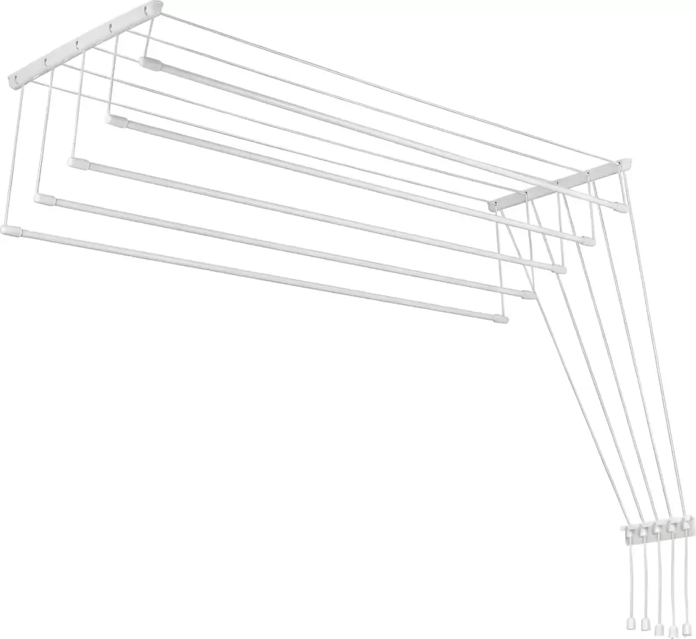 Sundays Home Потолочная 5 прутьев 200см алюминий/белый