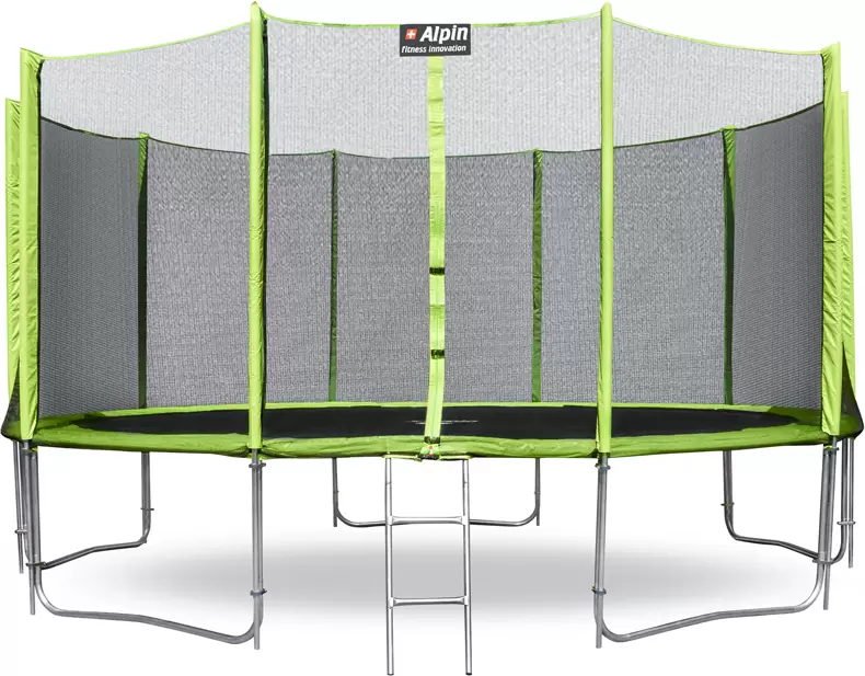 Alpin Outside 14ft (435 см) с защитной сеткой и лестницей