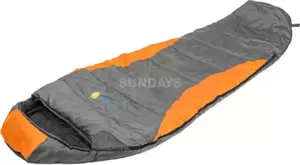 Спальный мешок Sundays ZC-SB019 (темно-серый/оранжевый) фото