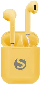 Наушники SunWind SW-WH201 (желтый) фото