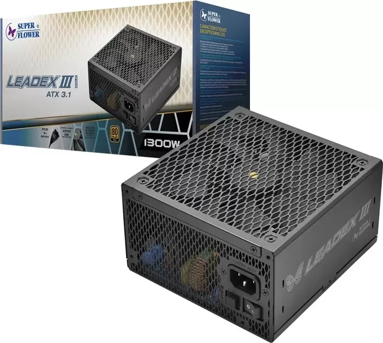 Блок питания Super Flower Leadex III Gold Up ATX 3.1 1300W SF-1300F14GE фото