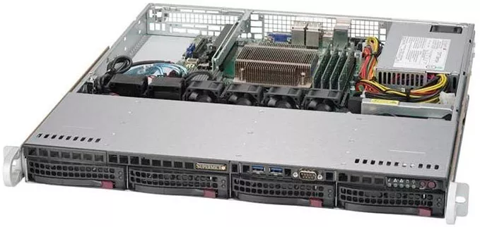 Supermicro SuperChassis 813MFTQC-350CB 350W