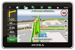GPS-навигатор Supra SNP-512BT фото