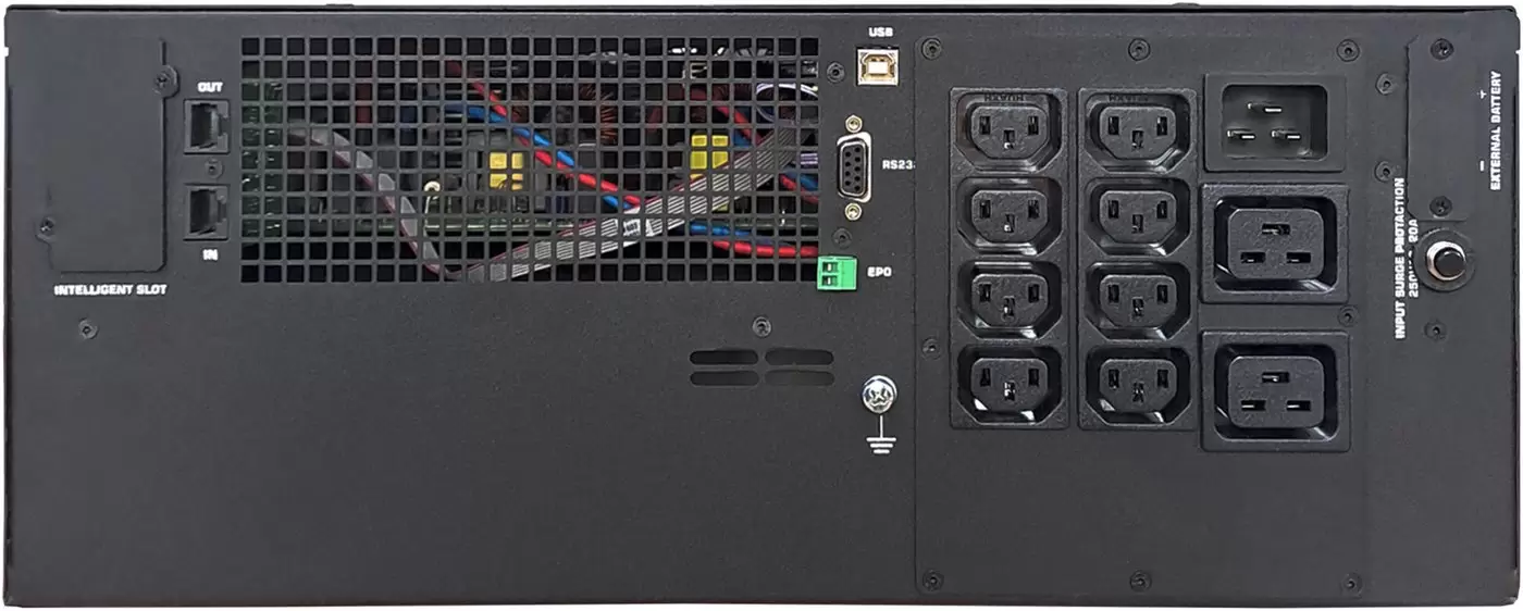 Источник бесперебойного питания SVC RT-3KL-LCD/RP8 фото