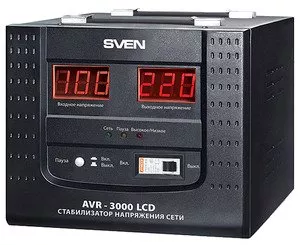 Стабилизатор напряжения Sven AVR-3000 LCD фото