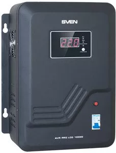Стабилизатор напряжения Sven AVR PRO LCD 10000 фото