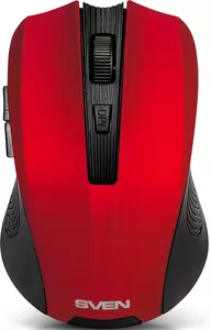 Мышь SVEN RX-350W (красный) фото