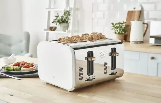 Тостер Swan ST14620WHTN фото