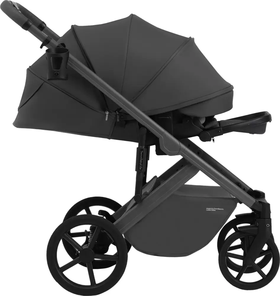 Детская универсальная коляска Sweet Baby 2 в 1 Dolce (темно-серый) фото