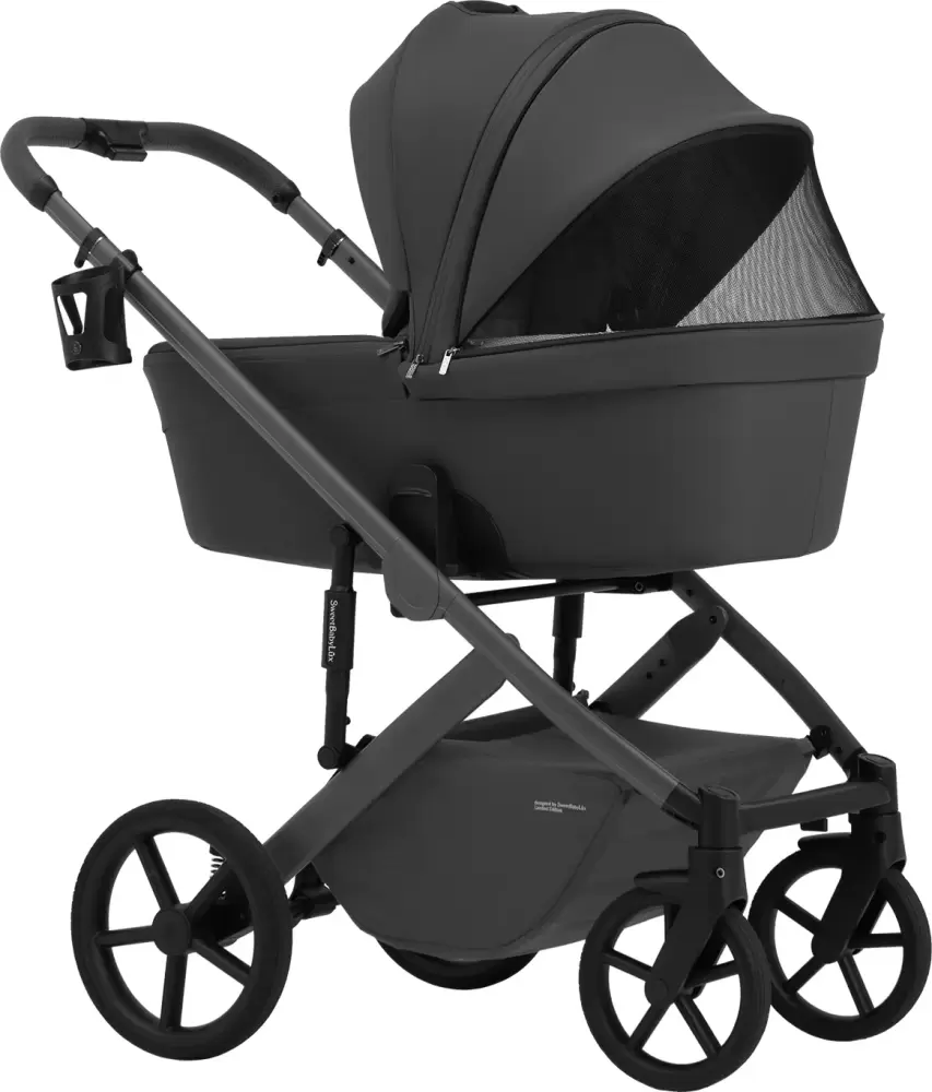 Детская универсальная коляска Sweet Baby 2 в 1 Dolce (темно-серый) фото