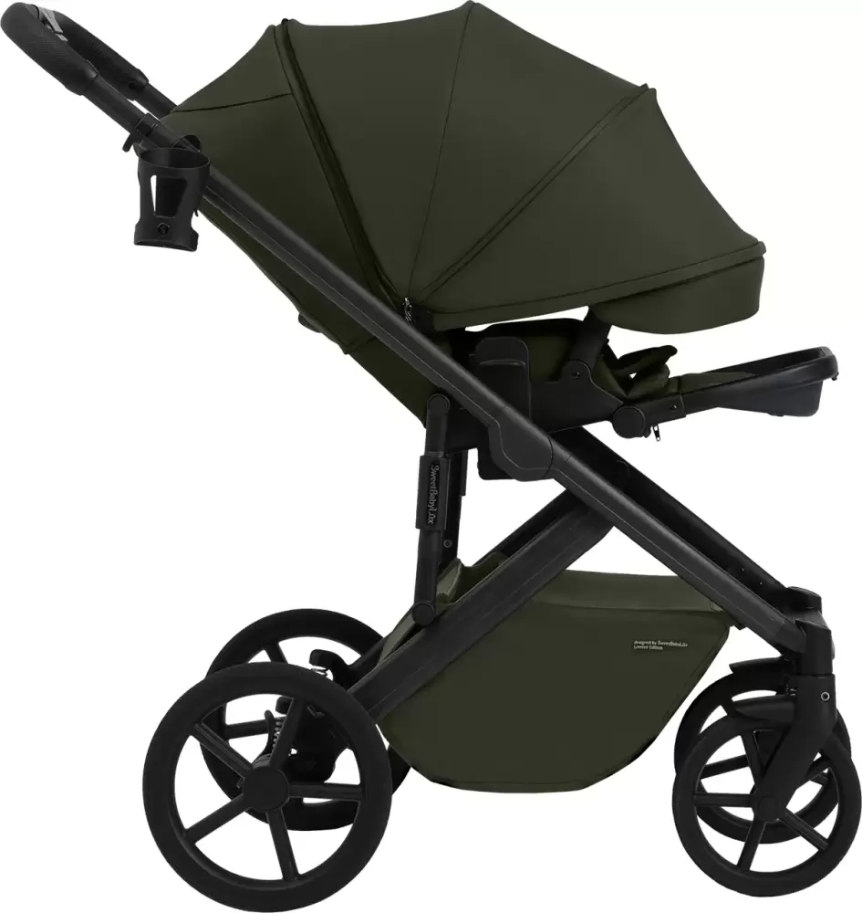 Детская универсальная коляска Sweet Baby 2 в 1 Dolce (темно-зеленый) фото