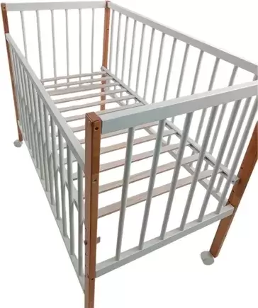 Детская кроватка Sweet Baby Bacio (белый/натуральный) фото