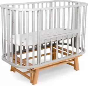 Детская кроватка Sweet Baby Barocco New с маятником (кашемир/натуральный) фото