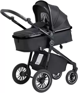 Детская универсальная коляска Sweet Baby Ranger 2 в 1 (black glossy) фото