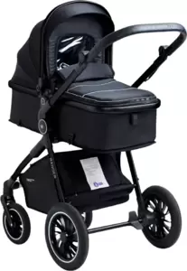 Детская универсальная коляска Sweet Baby Ranger 3 в 1 (Black Glossy) фото